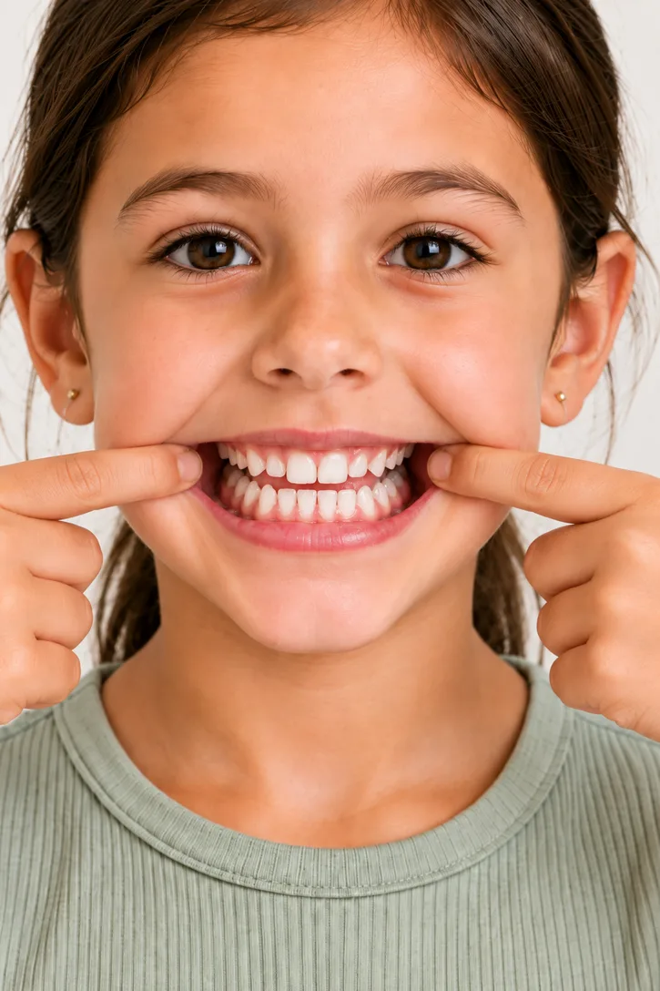 Bite · teeth together, sample photo