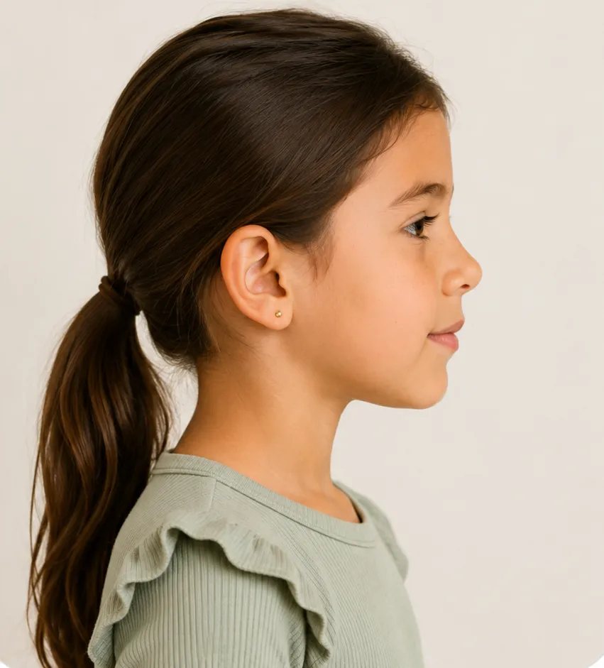 Side profile, sample photo